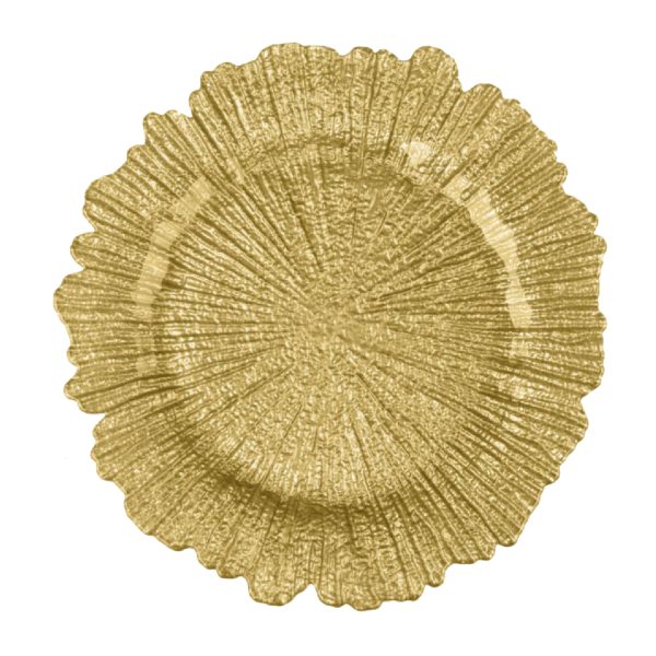 Plato Base Roseton Dorado
